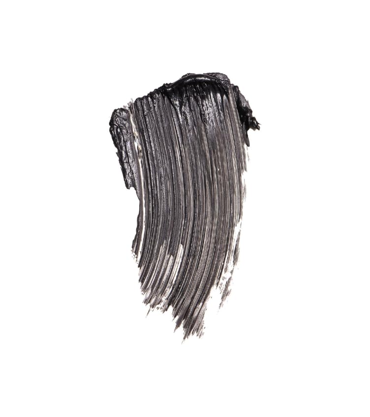 Westman Atelier Eye Want You Black Mascara on lashes delivers lightweight volume.
