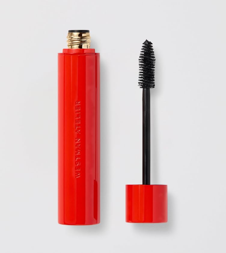 Westman Atelier Eye Want You Black Mascara travel-size wand for precise definition and lift.