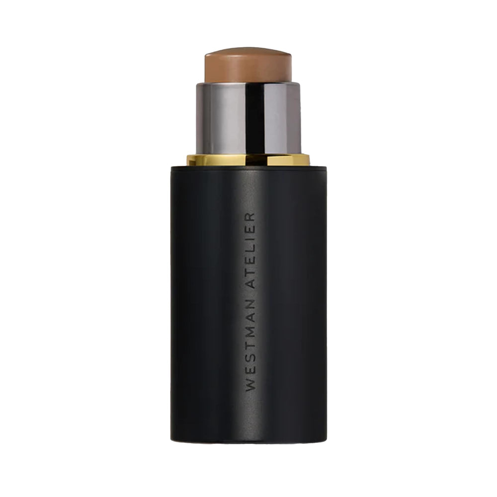 Westman Atelier Face Trace Biscuit packaging highlights vegan formula.