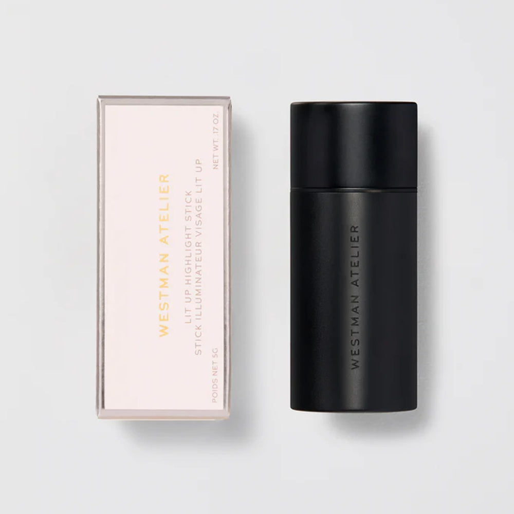 WESTMAN ATELIER Lit Up Highlighter Stick on cheekbones for subtle glow
