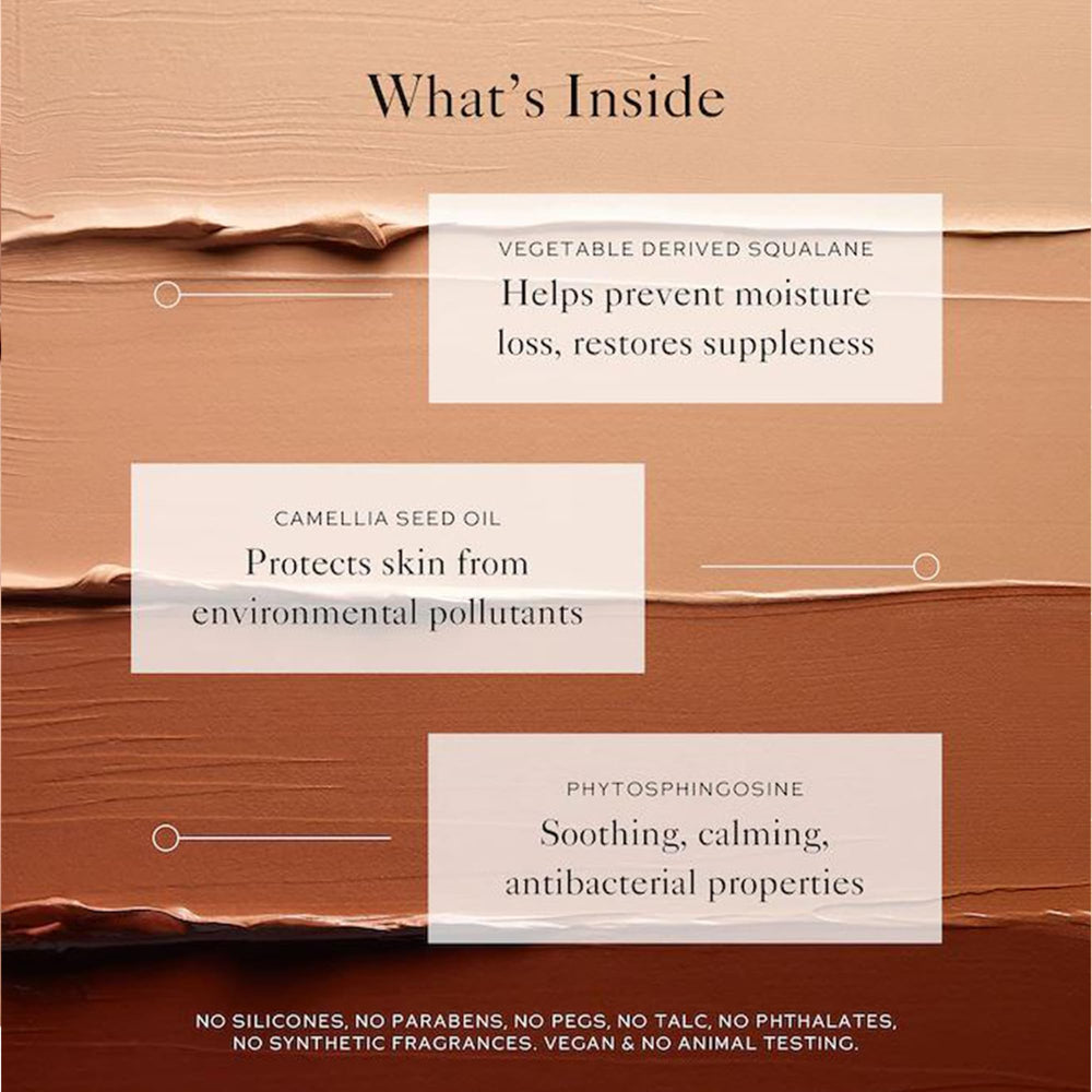 WESTMAN ATELIER Vital Skin Foundation Stick Atelier I texture offers creamy smoothness and hydration.