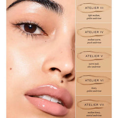 WESTMAN ATELIER Vital Skin Foundation Stick Atelier IV close-up on skin for natural finish