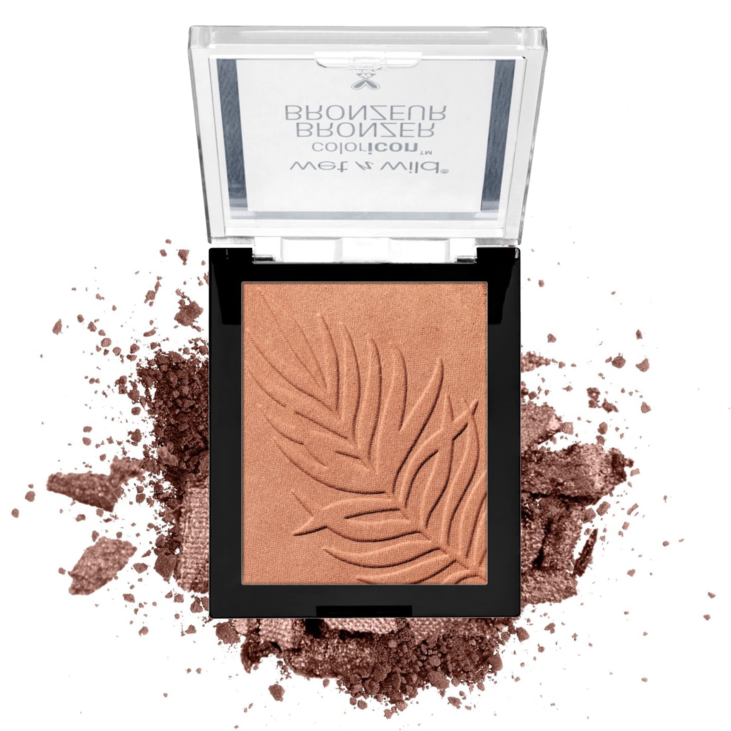wet n wild Color Icon Bronzer Ticket to Brazil swirl texture for seamless cream-to-powder finish