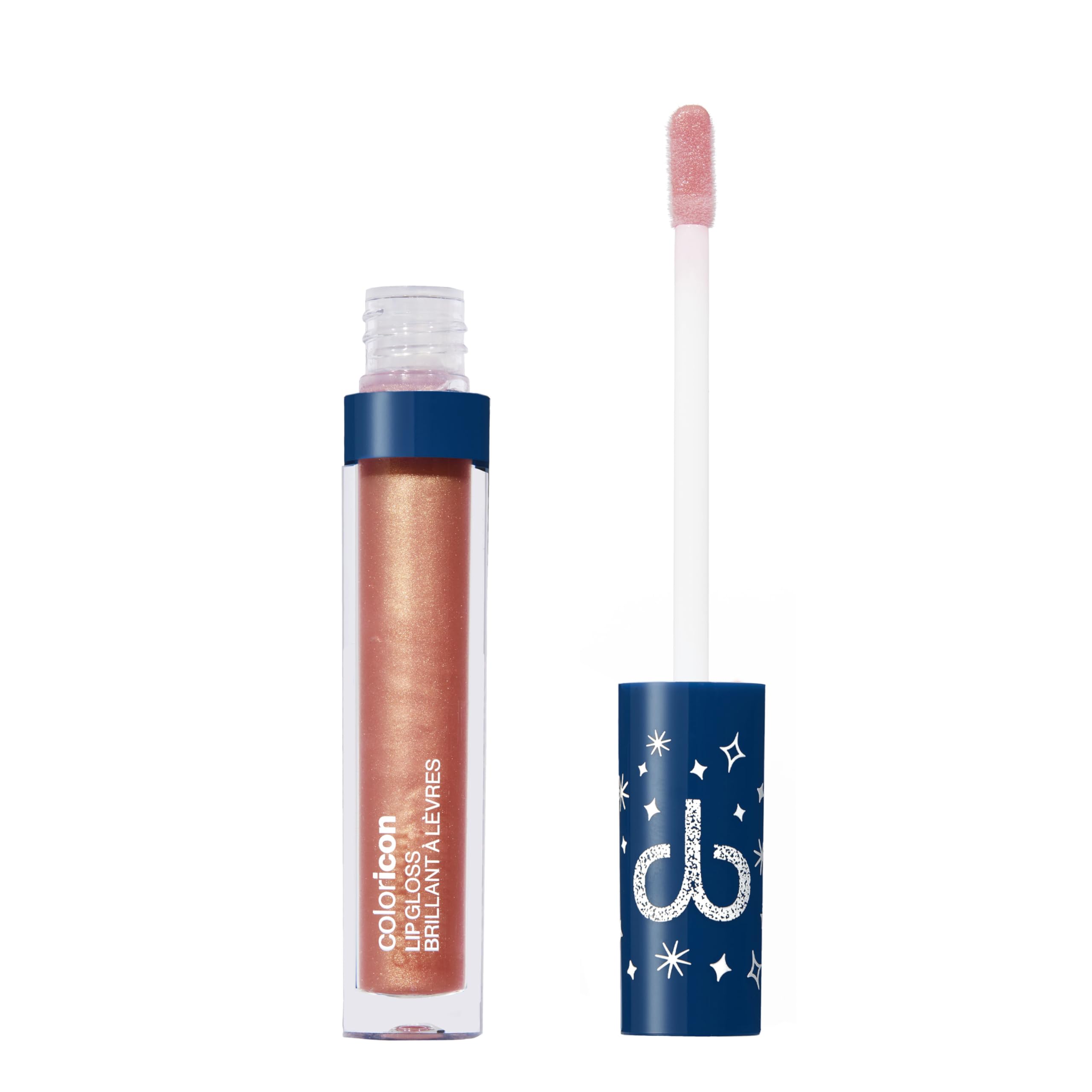 wet n wild Aries lip gloss lip swatch demonstrates vibrant pigment and moisture