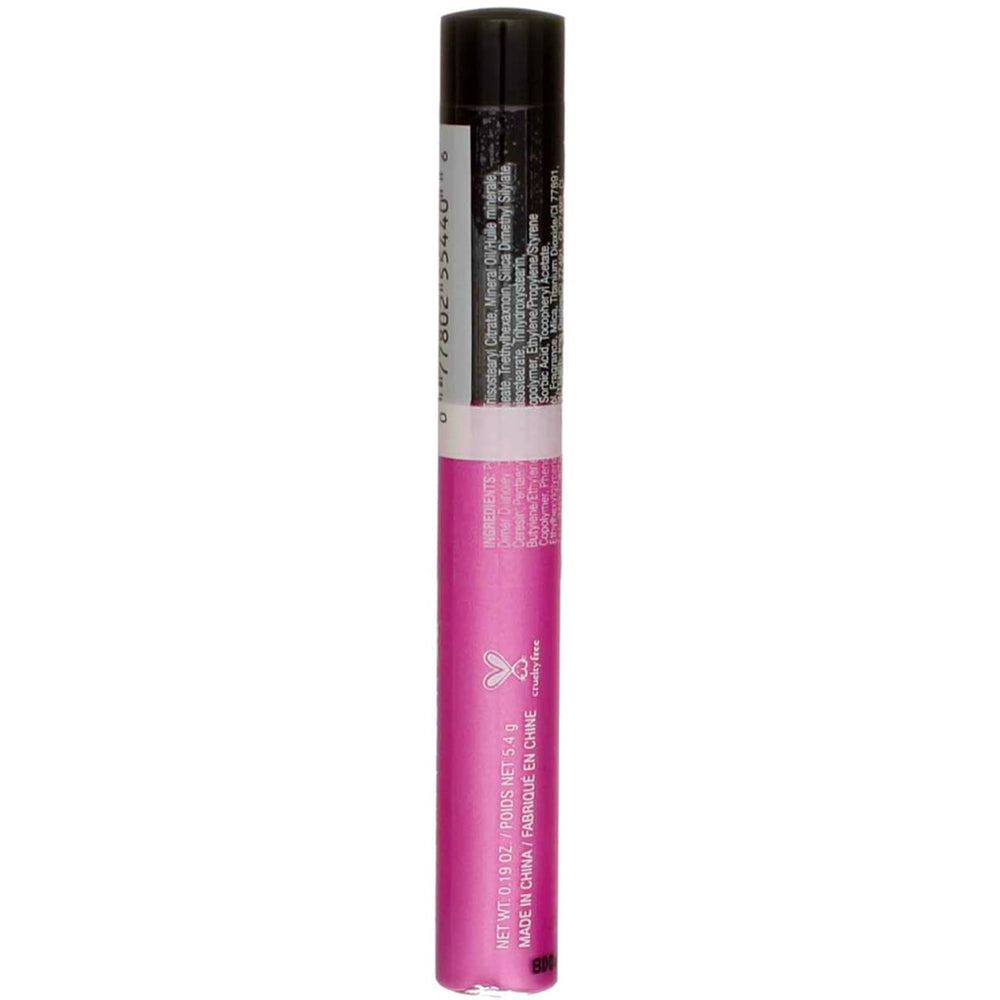 Wet n Wild Megaslicks Sinless application demo shows quick, radiant lip shine