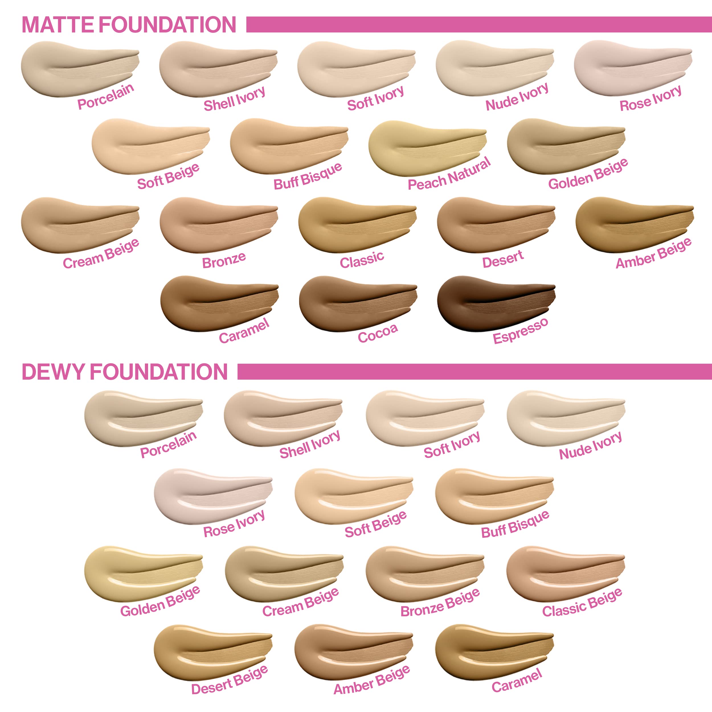 Wet n Wild Photo Focus Matte Liquid Foundation Amber Beige second-skin feel for long wear.