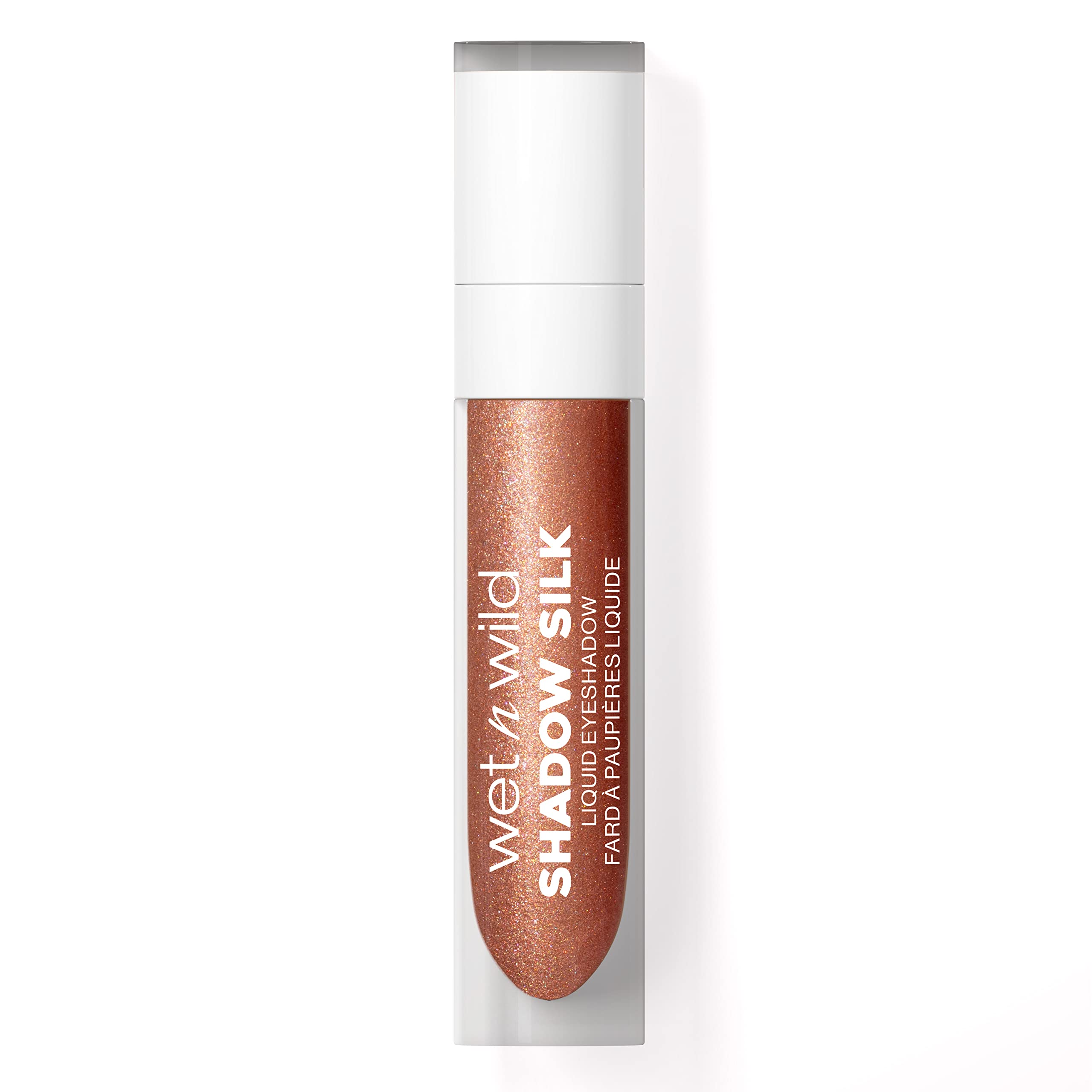 Wet n Wild Shadow Silk Heart Of Rose Gold swirl reveals buildable color from sheer to dramatic.