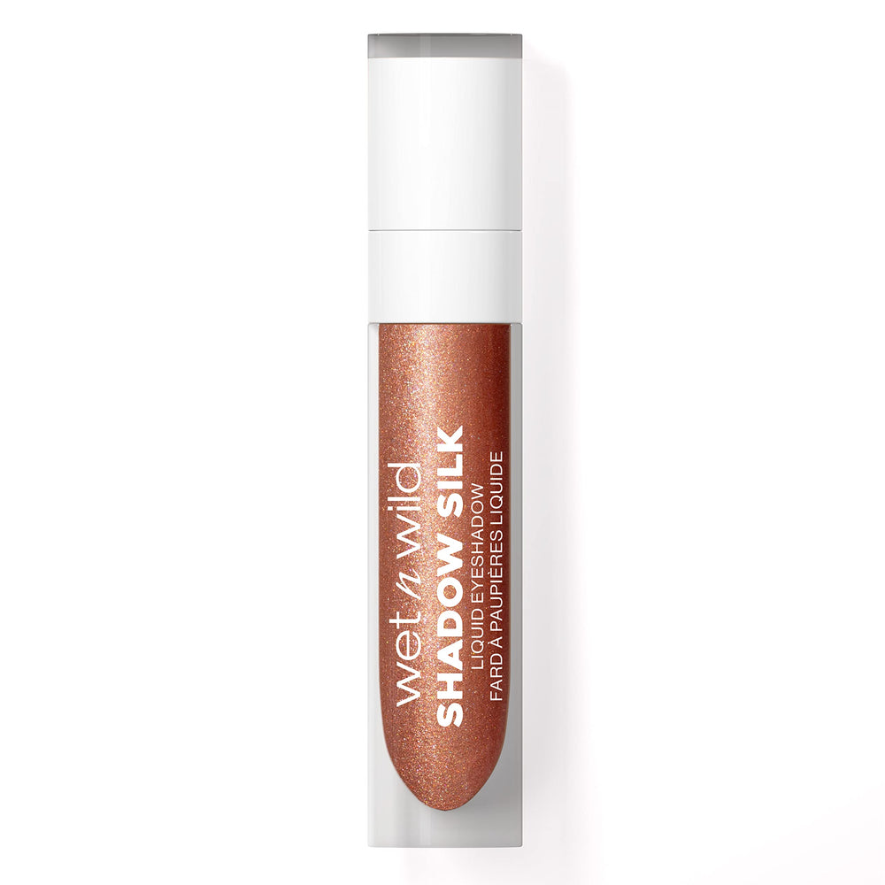 Wet n Wild Shadow Silk Heart Of Rose Gold swirl reveals buildable color from sheer to dramatic.
