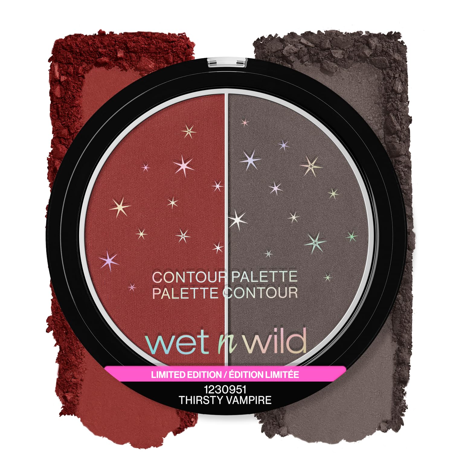 wet n wild Vampiress Contour Palette open palette for defined features and balanced shade.