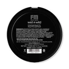 wet n wild Vampiress Contour Palette packaging portable for makeup on the go.