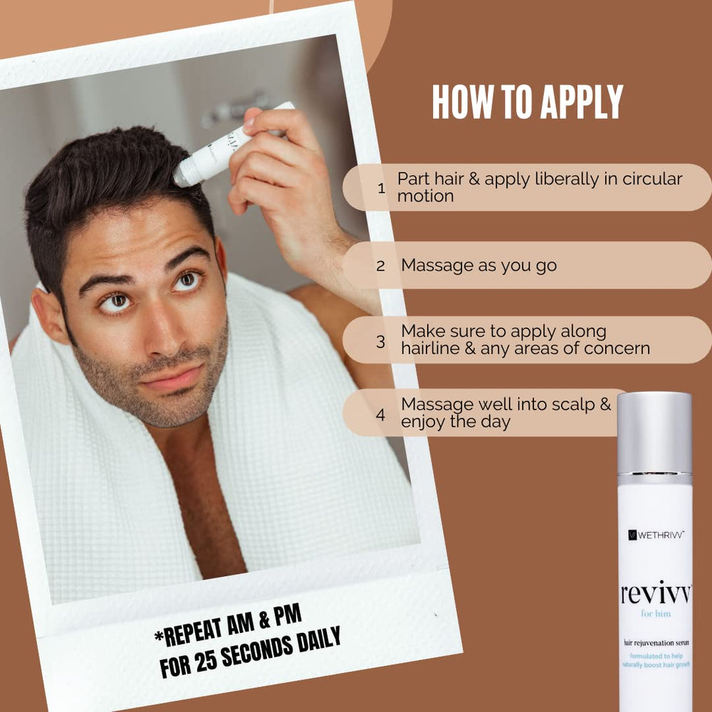 Hair appears thicker with regular REVIVV use