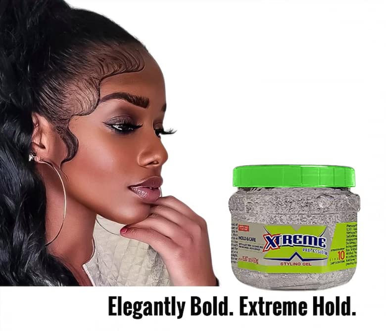 Close-up of Wetline Xtreme gel texture for controlled styling
