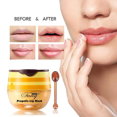 WFWJ Bee Lip Balm rod application demonstrates mess-free lip care