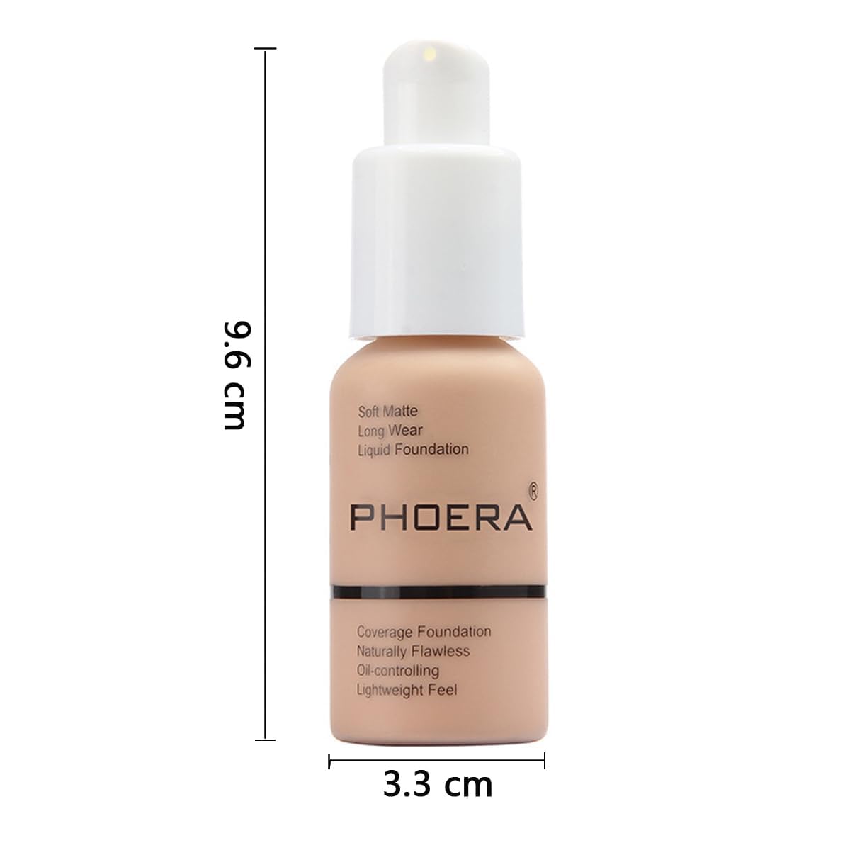 PHOERA Foundation oil-control formula; helps reduce shine without caking.
