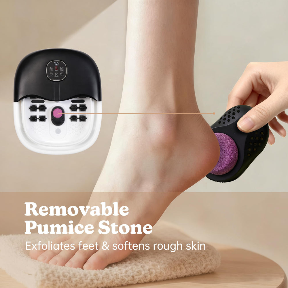 WHALSTAR medicine box and pumice stone for a complete foot care routine.