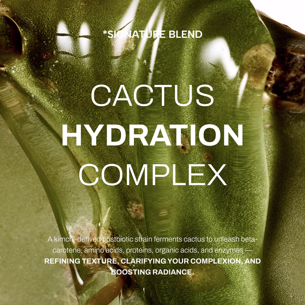 Morning routine scenario with serum as a hydrating step