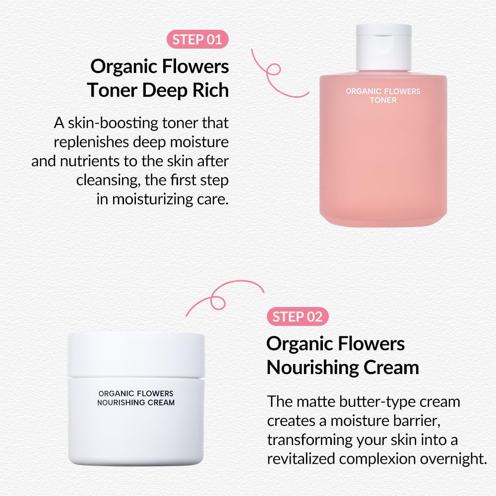 Whamisa Organic Flowers Nourishing Cream fermented complex closeup highlights botanical nourishment