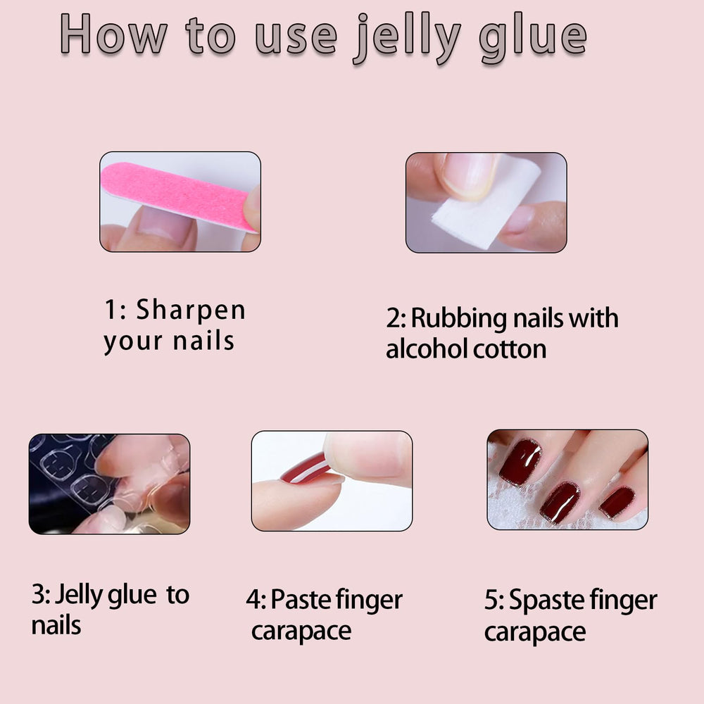 Whiosyrt jelly glue pack allows reusable wear with care