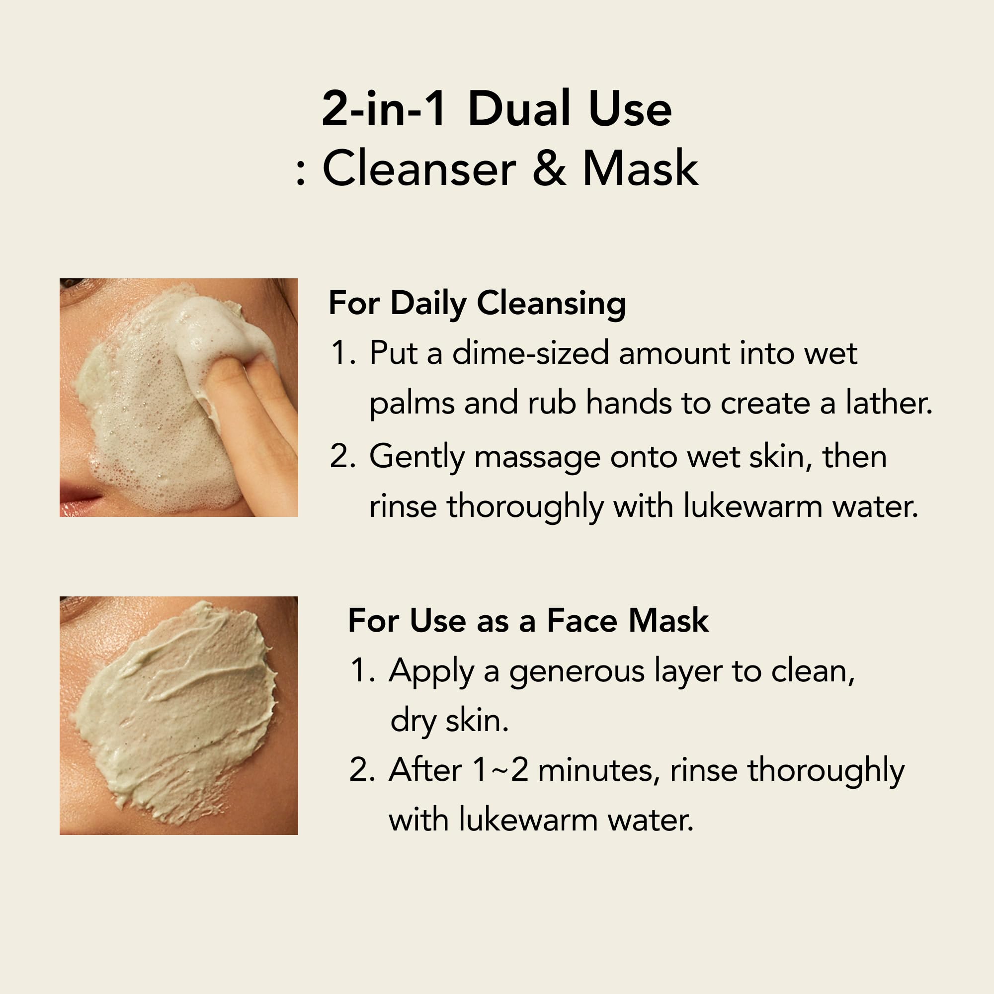 Whipped Semo Face Wash hyaluronic-acid content provides lasting hydration.