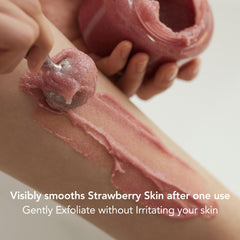 Whipped Semo Shea Butter swirl for deep moisturization.