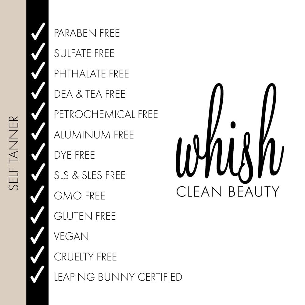 Whish vegan, paraben- and sulfate-free formula on product packaging.