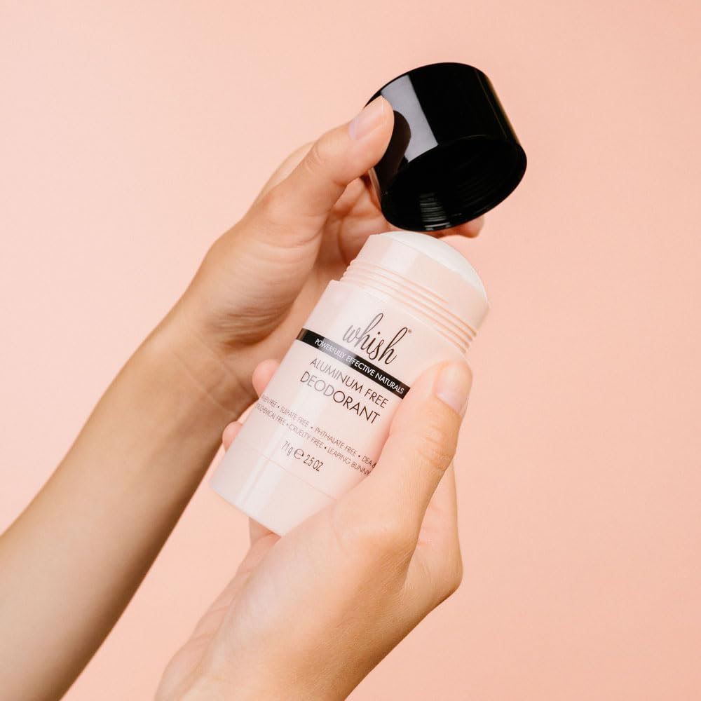 Whish botanical ingredients closeup highlights natural extracts.