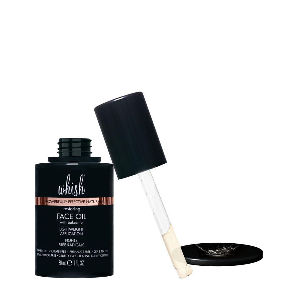 Whish Face Oil promotes even tone when used in daily skincare routine.