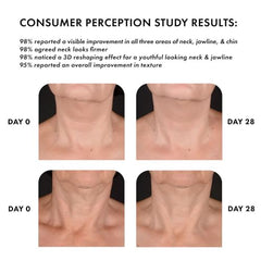 Whish Neck Firming Cream neck-application scene suggesting smoothing of lines.
