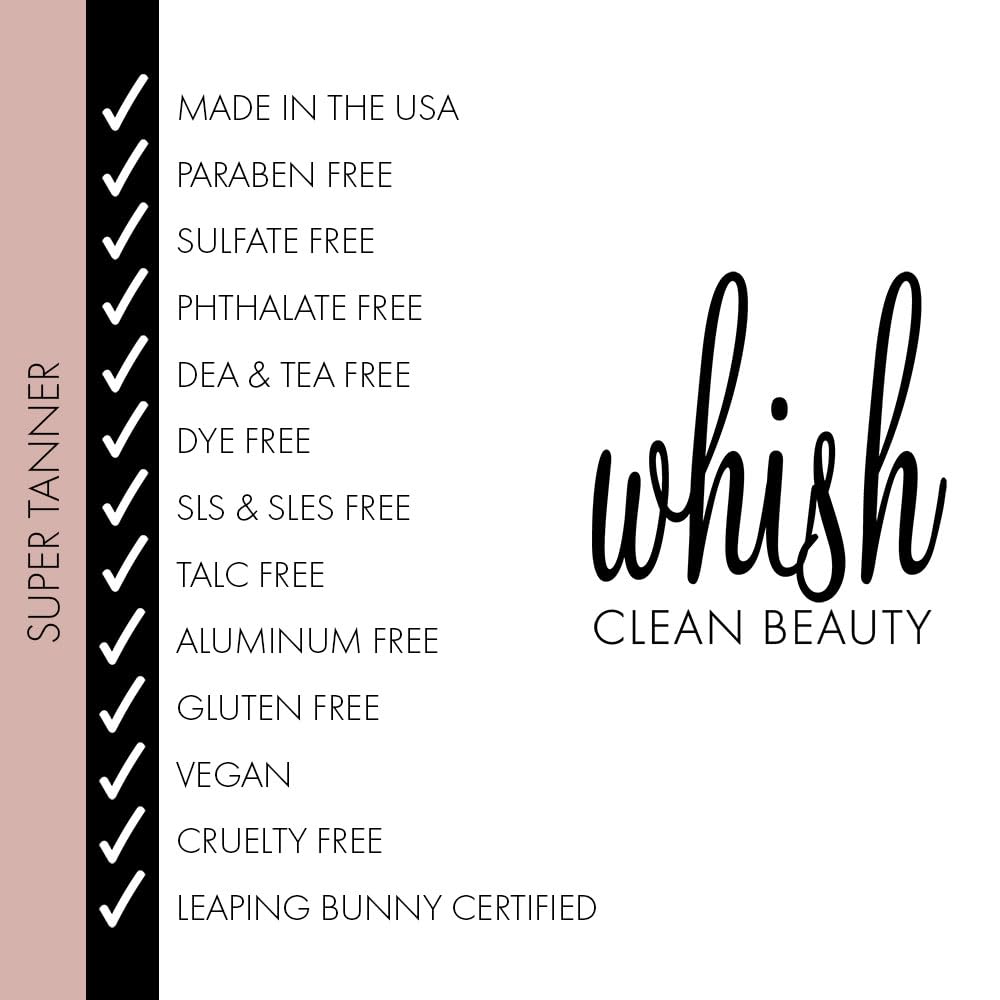 Whish Self Tanner Super Cream provides surface hydration and nourishment