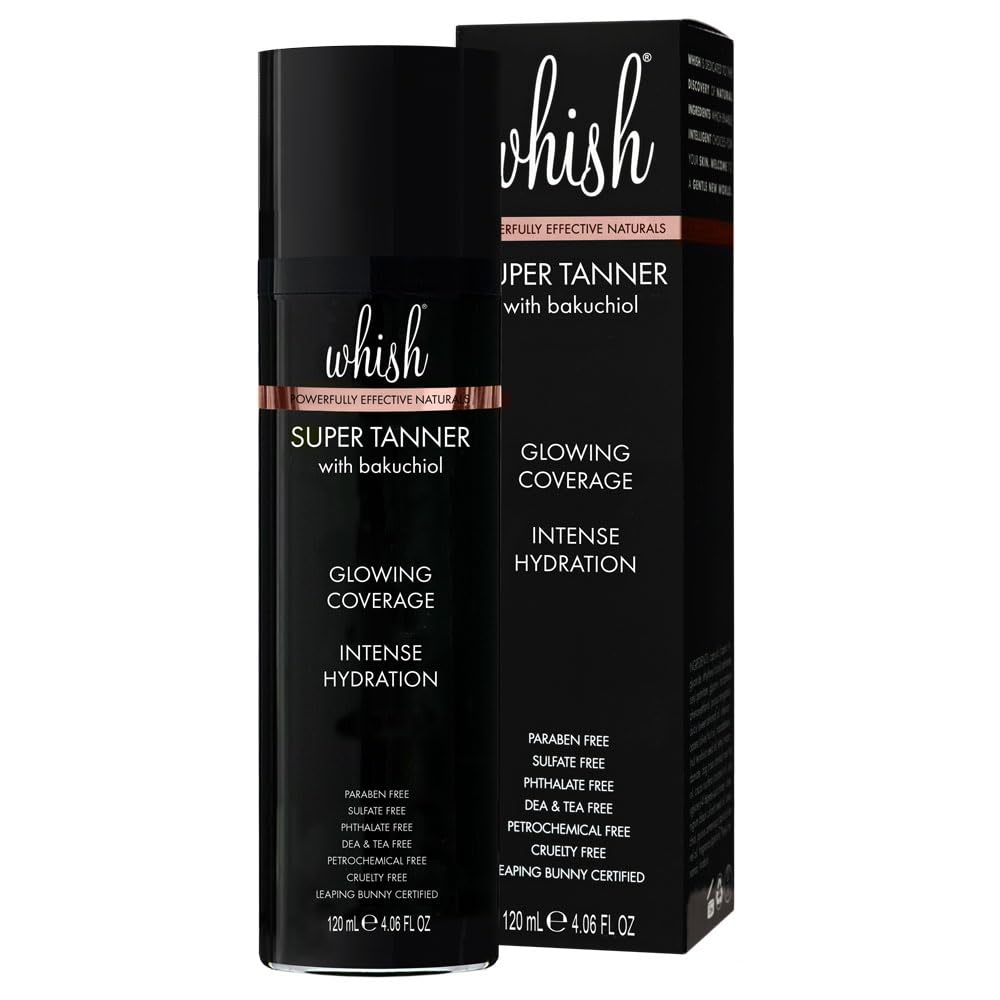Whish Self Tanner clean beauty formula is paraben, sulfate, cruelty-free