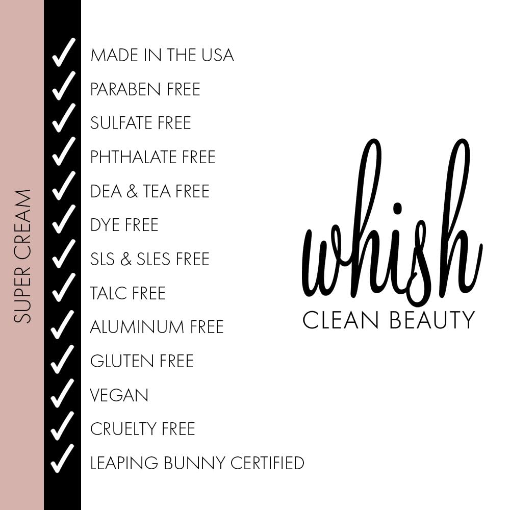 Whish Super Cream allantoin soothing action for sensitive skin