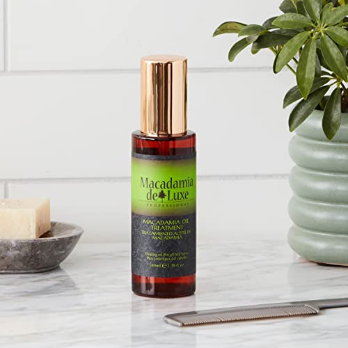 Whisper Whip Macadamia Deluxe Serum used as both hair and body oil.