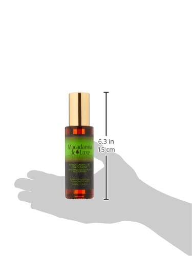 Whisper Whip Macadamia Deluxe Serum package display highlighting UV protection.