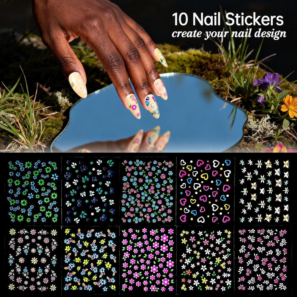 Whisrvival easy application steps for quick home manicure.