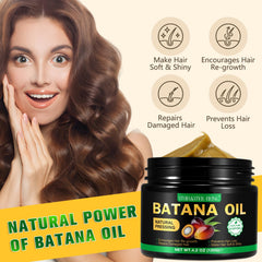 WHLH & WELL-BEING Batana Oil dropper for revitalized hair