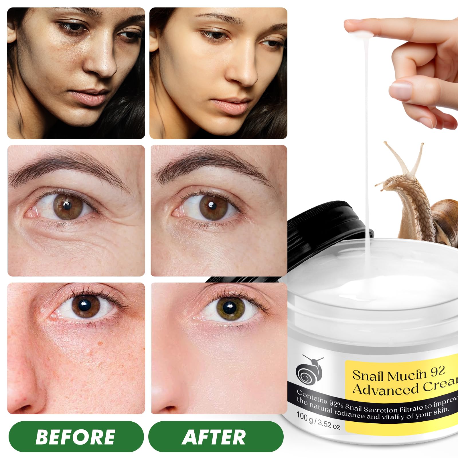 WHLH & WELL-BEING face and neck application for dryness relief