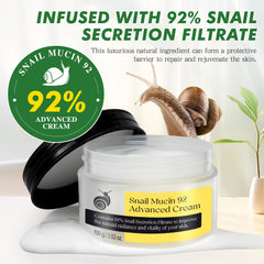 WHLH & WELL-BEING close-up of snail mucin ingredients