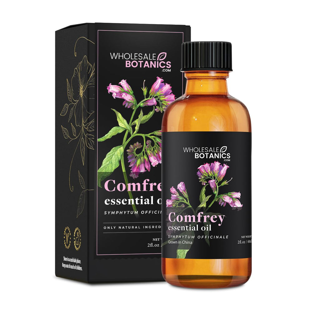 Wholesale Botanics Comfrey Infused Oil bottle for DIY skincare and massage