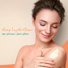 Lemon-Aid Balm whipped texture close-up highlights airy, fast-absorbing hydration for bright skin.