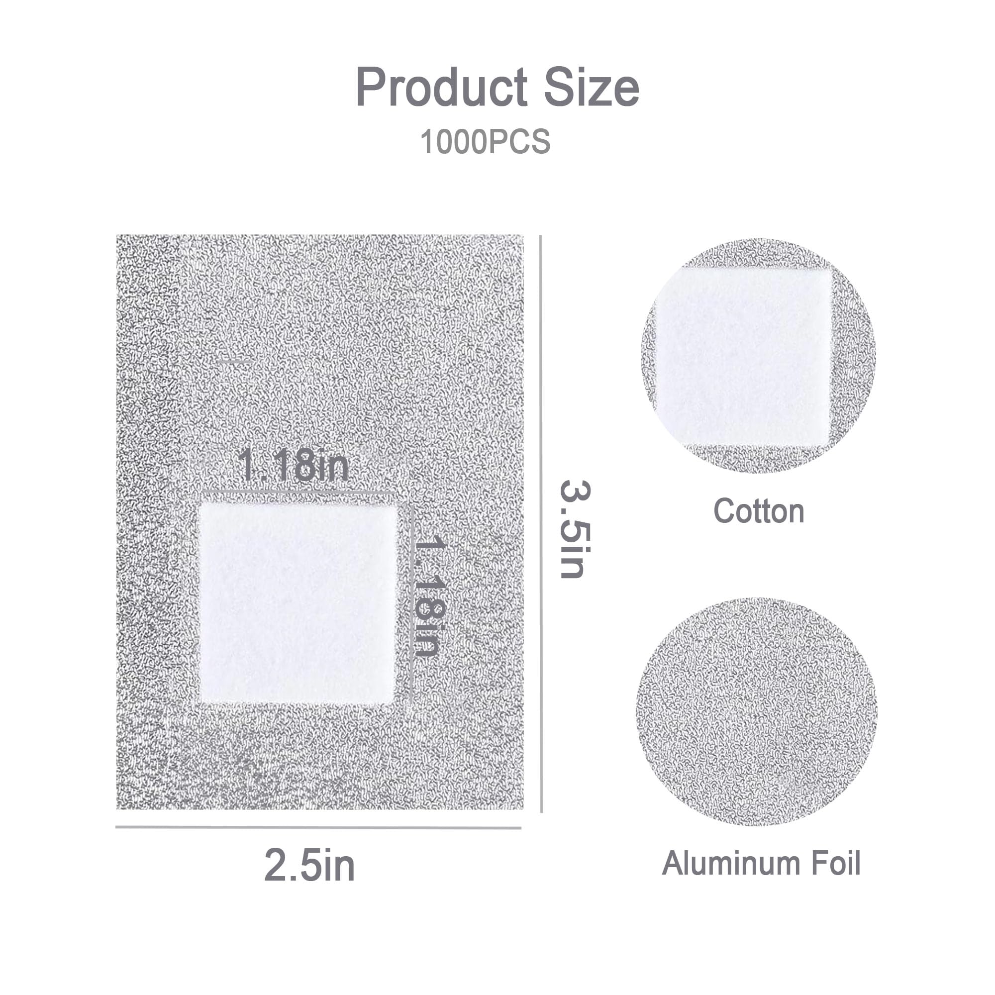 Whyogeta pre-attached cotton pads simplify cleanup during removal