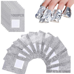 Whyogeta foil wraps cover nails for quick gel polish removal
