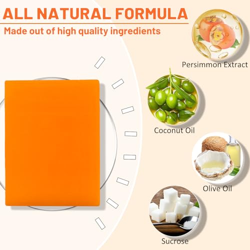 Wigarjur Persimmon Soap cleanses face and body gently.