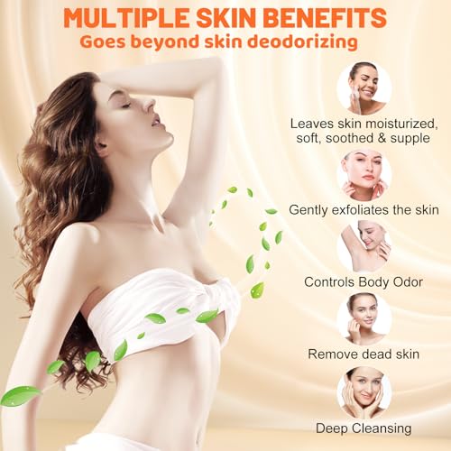 Wigarjur Persimmon Soap targets feet and armpits for lasting freshness.