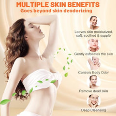 Wigarjur Persimmon Soap targets feet and armpits for lasting freshness.