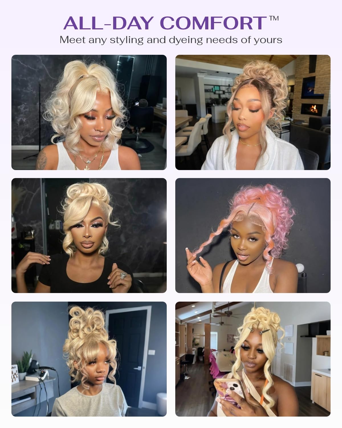 Wigcool 20-inch length creates elegant updos and full-bodied waves.