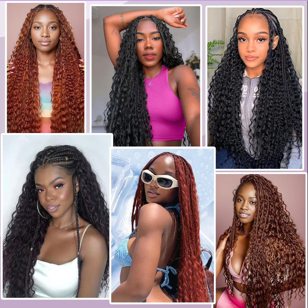 WIGICD wet and wavy braiding hair ready for quick styling and longer wear.