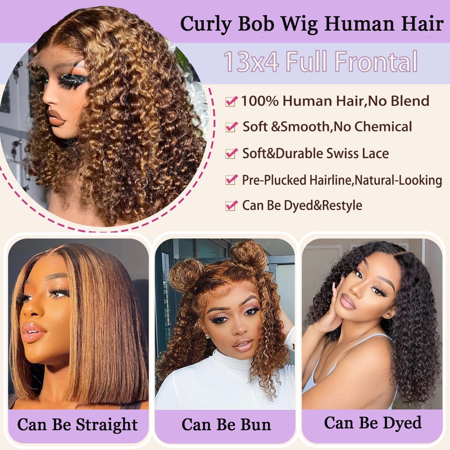 wigklee wet and wavy texture for casual, vacation looks.