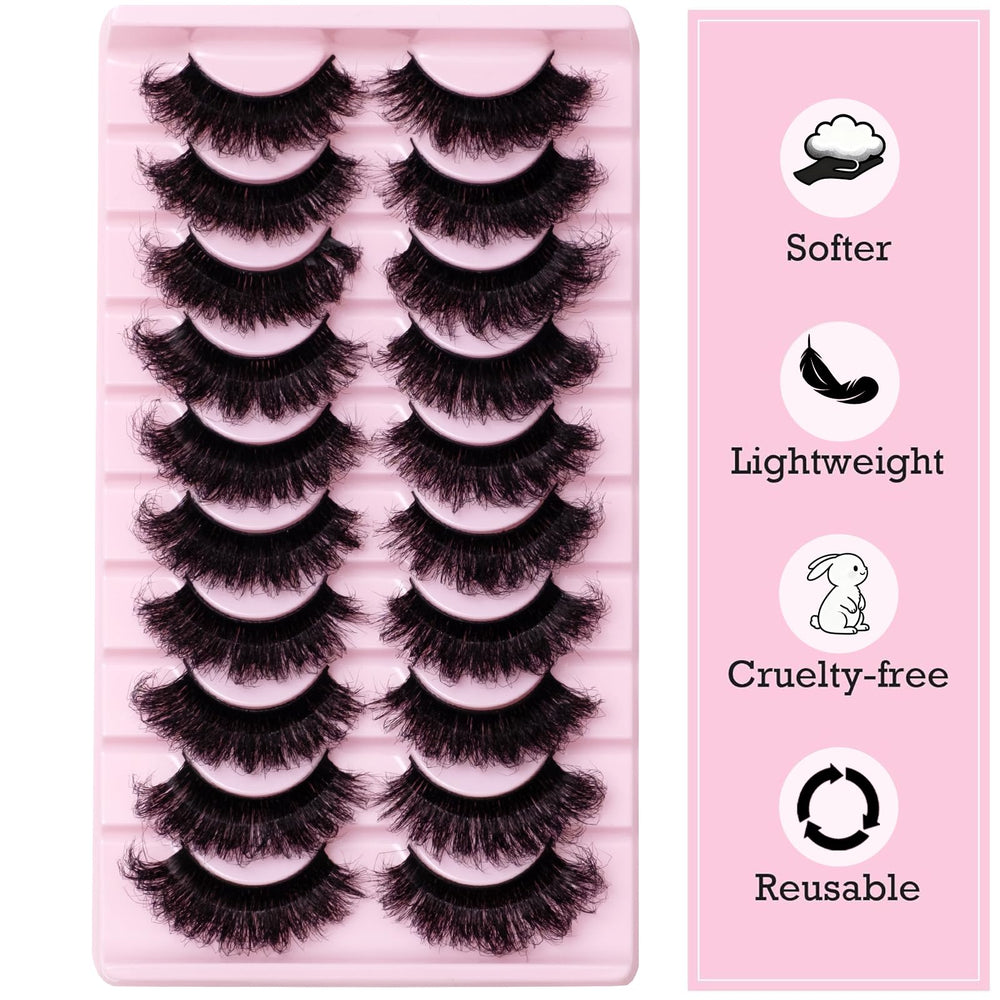 Wikbik cat-eye lashes with DCurl for noticeable length