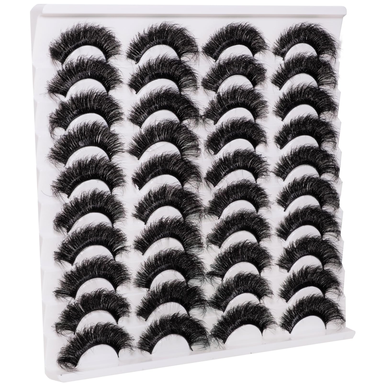Wikbik Mink Lashes Fluffy 20mm Stirps ideal for evenings, photos, events