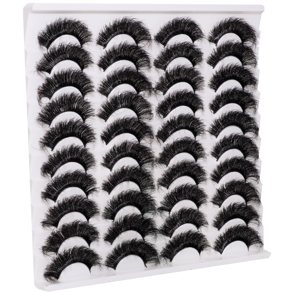 Wikbik Mink Lashes Fluffy 20mm Stirps ideal for evenings, photos, events